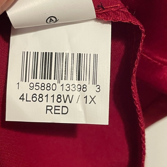 Karen Kane Satin Button-Up Long Sleeve Shirt Sz 1X - Picture 10 of 13